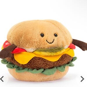JELLYCAT NWT Amuseables Burger